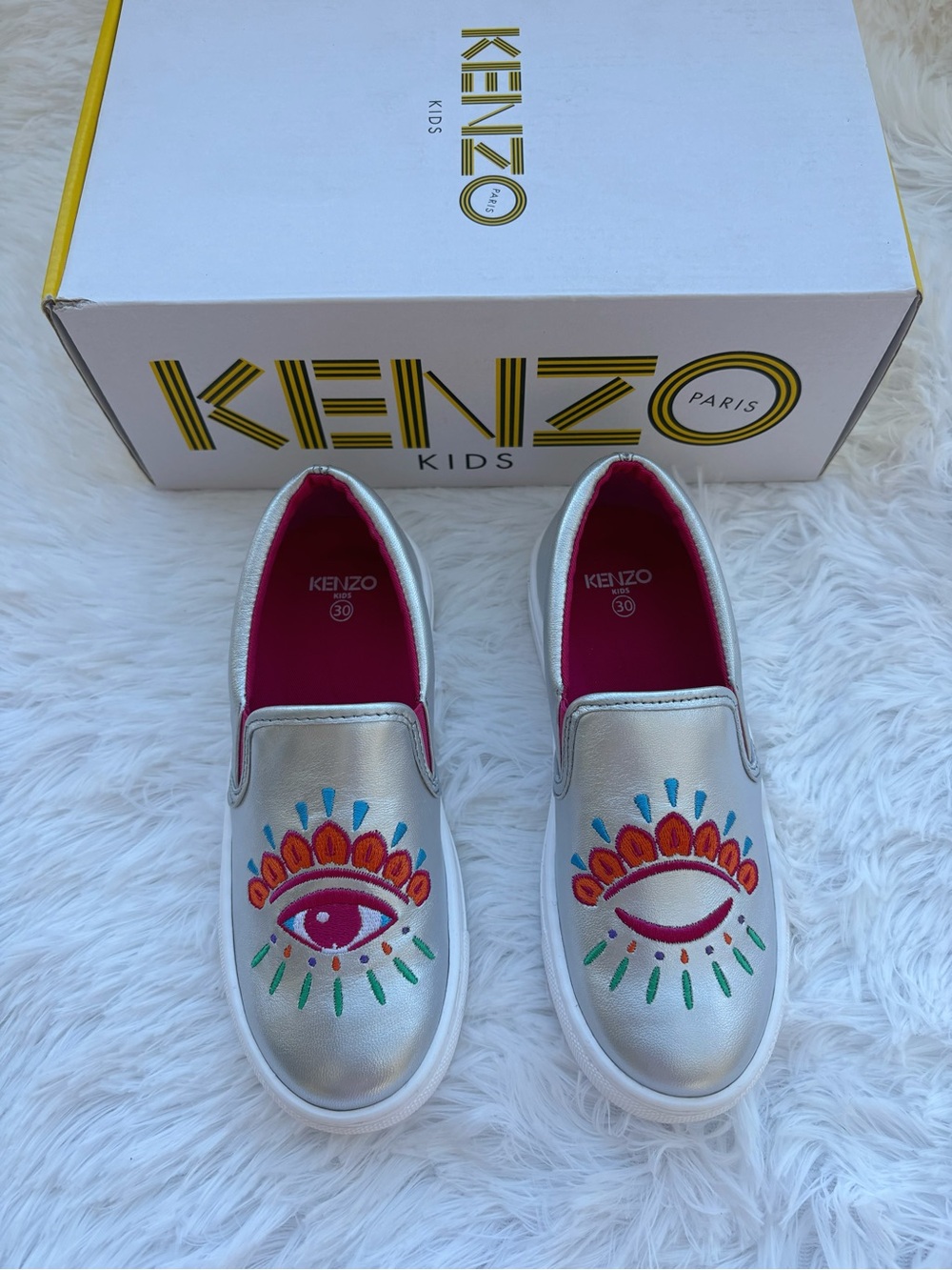 Kenzo Winky Eye Slip on Sneaker